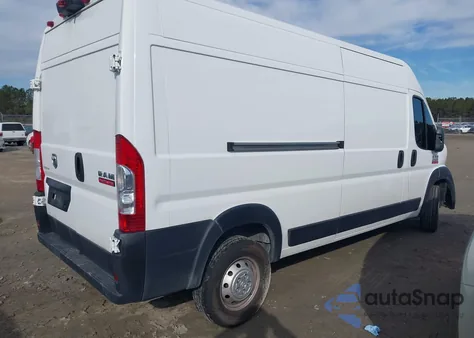 2022 Ram Promaster 2500 High Roof 159 Wb from USA, damaged, VIN 3C6LRVDG9NE102703